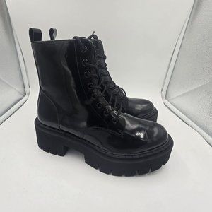 Steve Madden Platform Boots Women's Size 7.0 Black